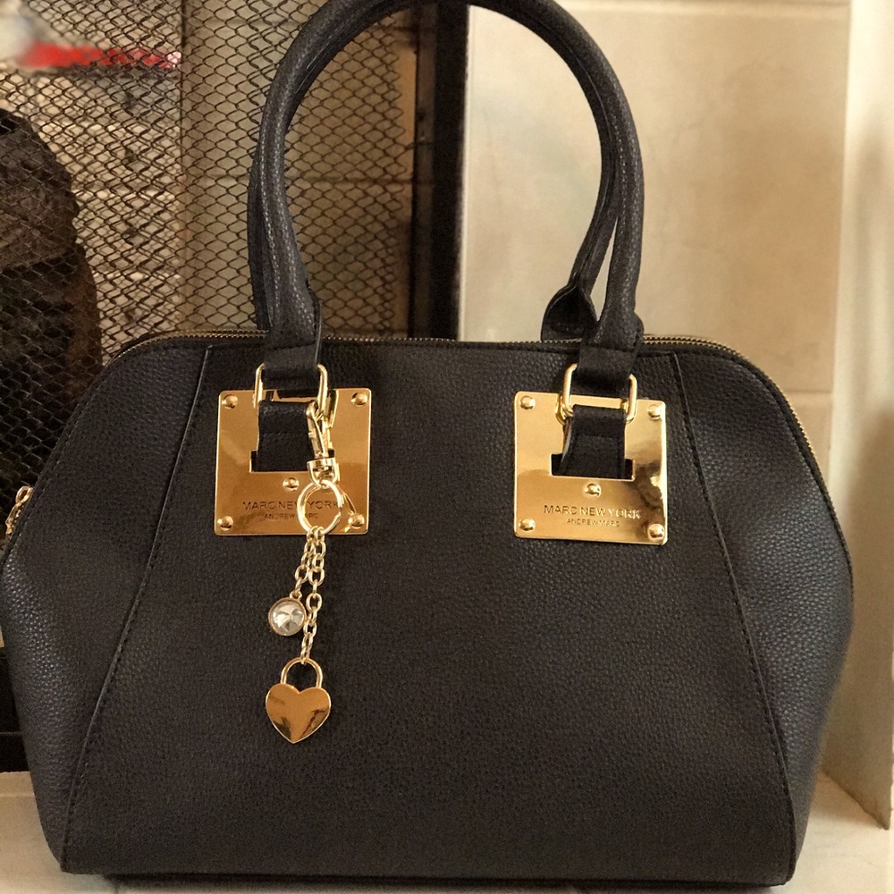 Black Leather Purse